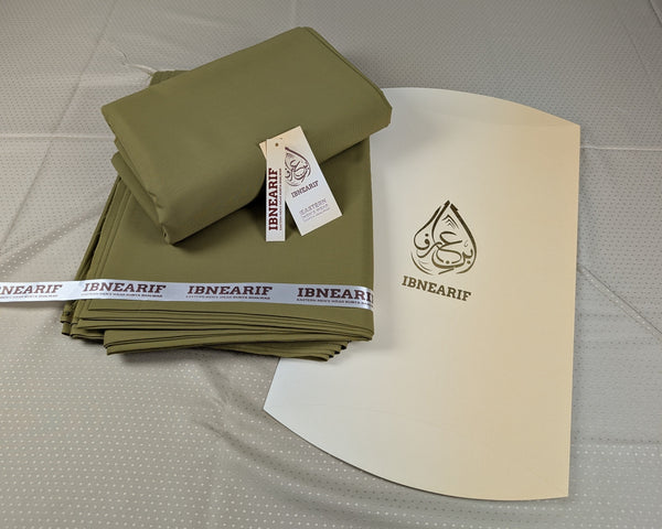 Khaki Olive Elite Unstitched Shalwar Kameez