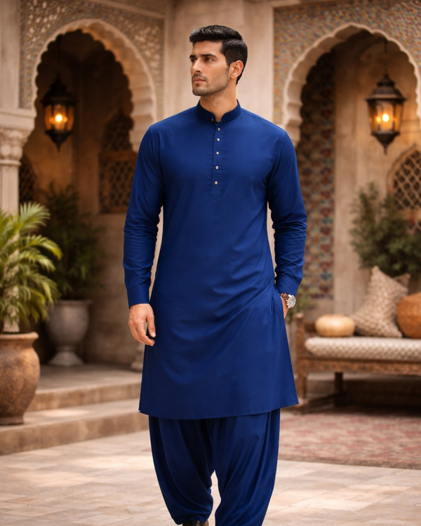 Peacock Blue  (Saqafat Edition)